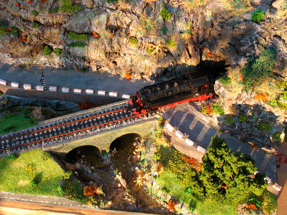 Diorama modelismo ferroviario