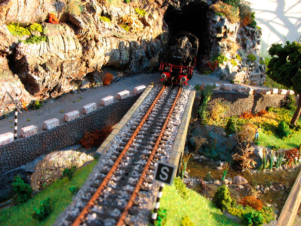 Diorama modelismo ferroviario