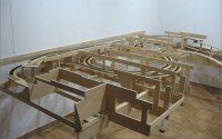 Infraestructura de una maqueta de trenes