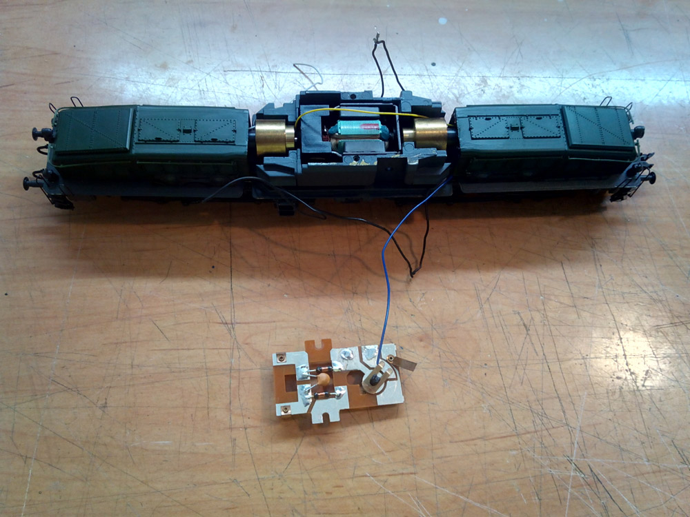 Digitalizacion locomotora Ae 6/8 cocodrilo Roco