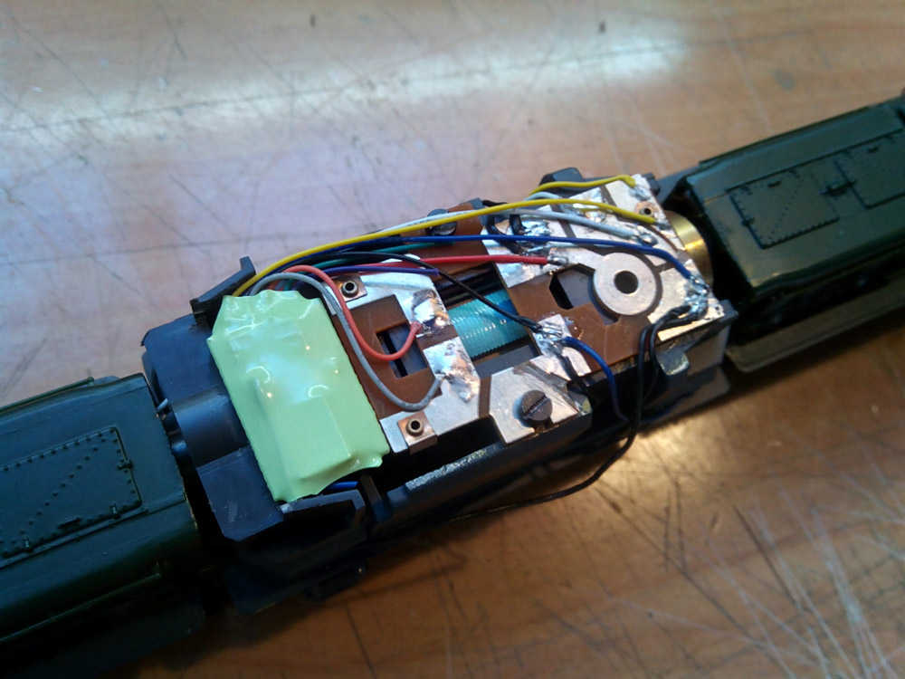 Digitalizacion locomotora Ae 6/8 cocodrilo Roco