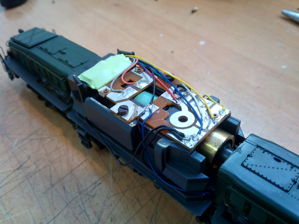 Digitalizacion locomotora Ae 6/8 cocodrilo Roco