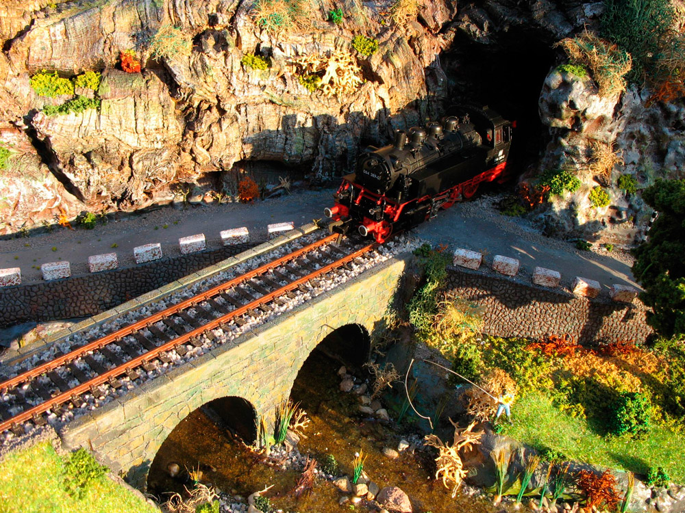 Diorama modelismo ferroviario