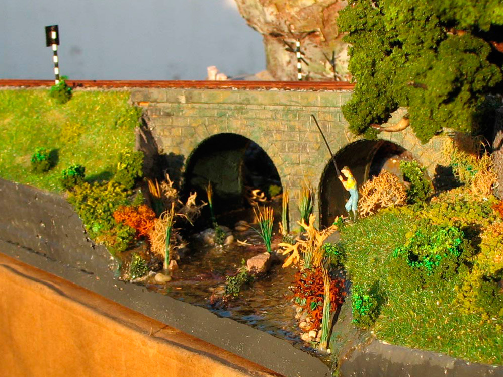Diorama modelismo ferroviario