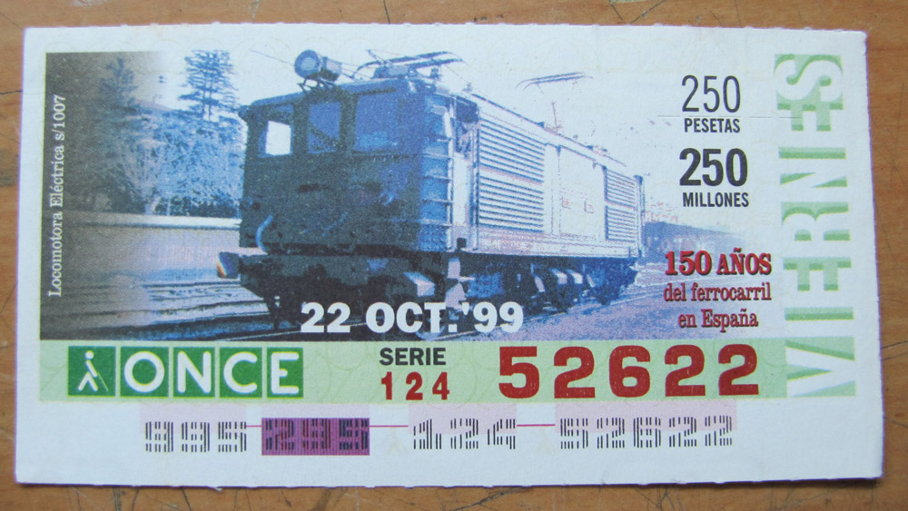 Locomotora eléctrica s/1007