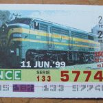 Cupones ferroviarios (I)