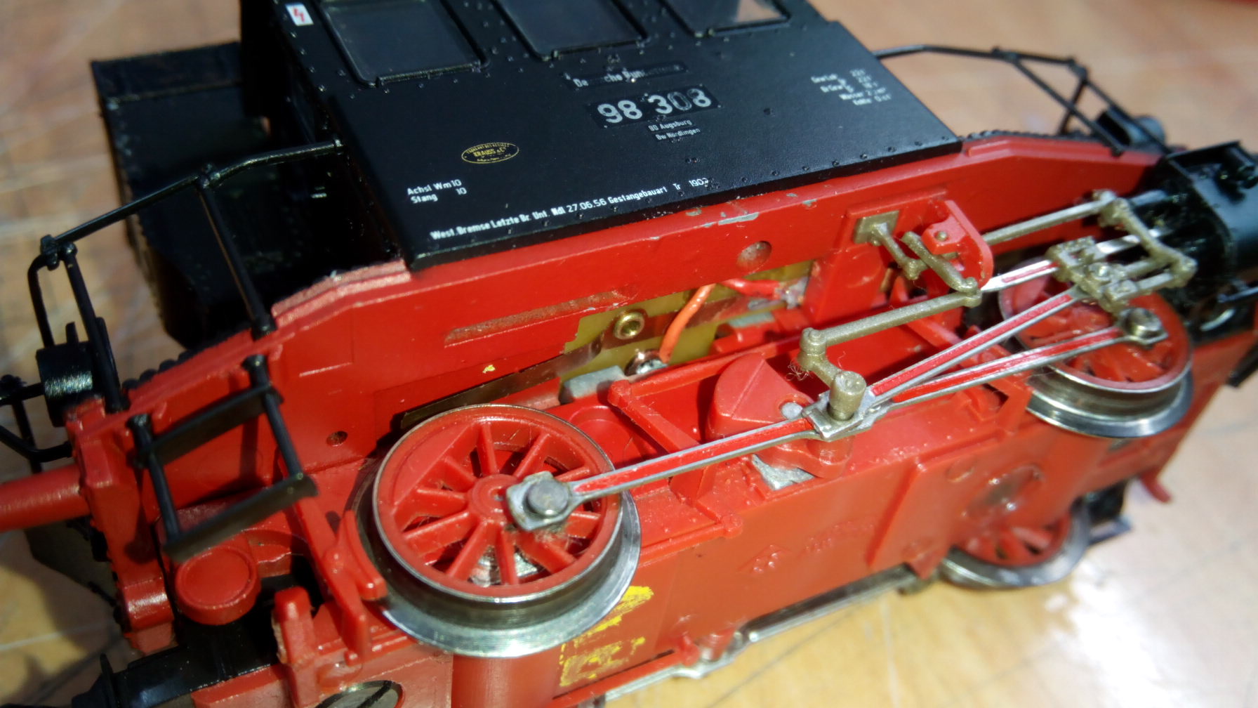 Locomotora de vapor Glaskasten