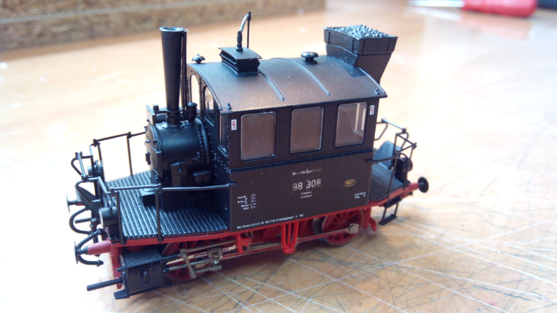 Locomotora de vapor Glaskasten