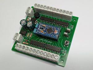 Decoder DCC para desvíos y semáforos